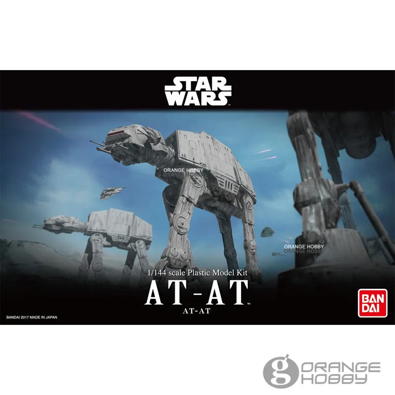 OHS Bandai 1/144 Star War AT-AT сборочные наборы пластиковых моделей