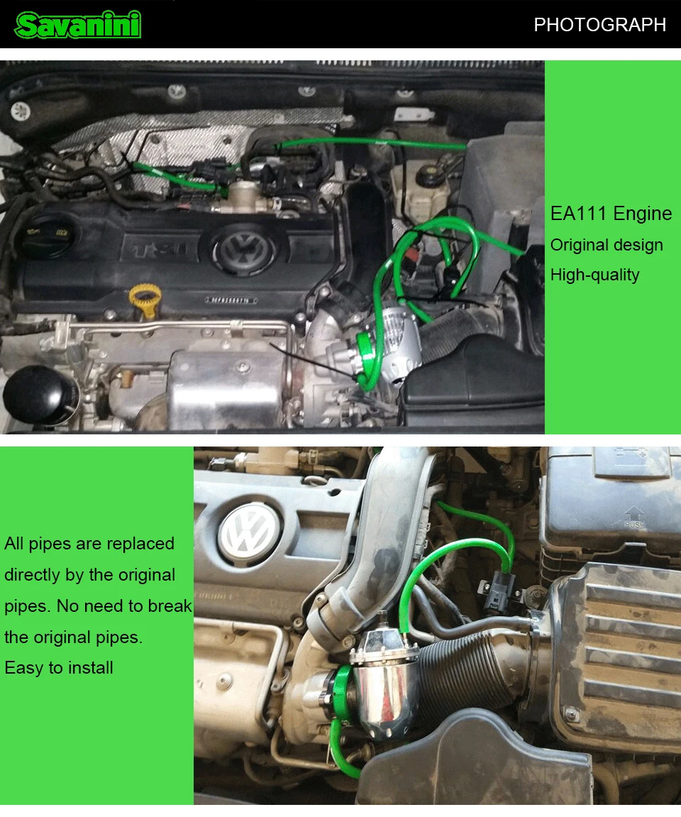 BOV коннектор адаптер для VW Golf 6 GTI 1,4 t и Audi 1,4 T ea111. Алюминий сплава. Savanini высокое качество