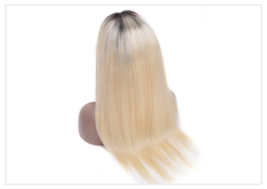 ombre blonde Lace Front Wig7