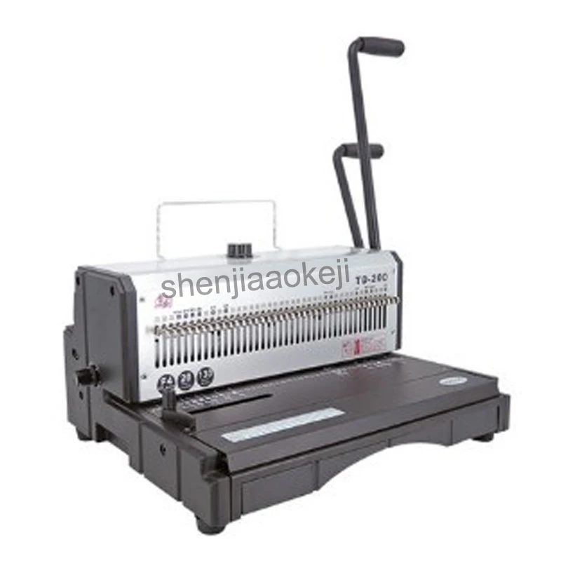 Heavy duty Wire binding machine Office Machine 40 Holes Binder Manual Binder 20sheets punch machine 130
