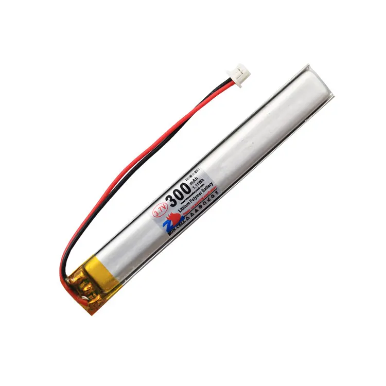 В 300 mAh 381075 3,7 V литий-полимерная батарея 401075 Bluetooth Смарт-часы износостойкие очки литий-ионная аккумуляторная батарея