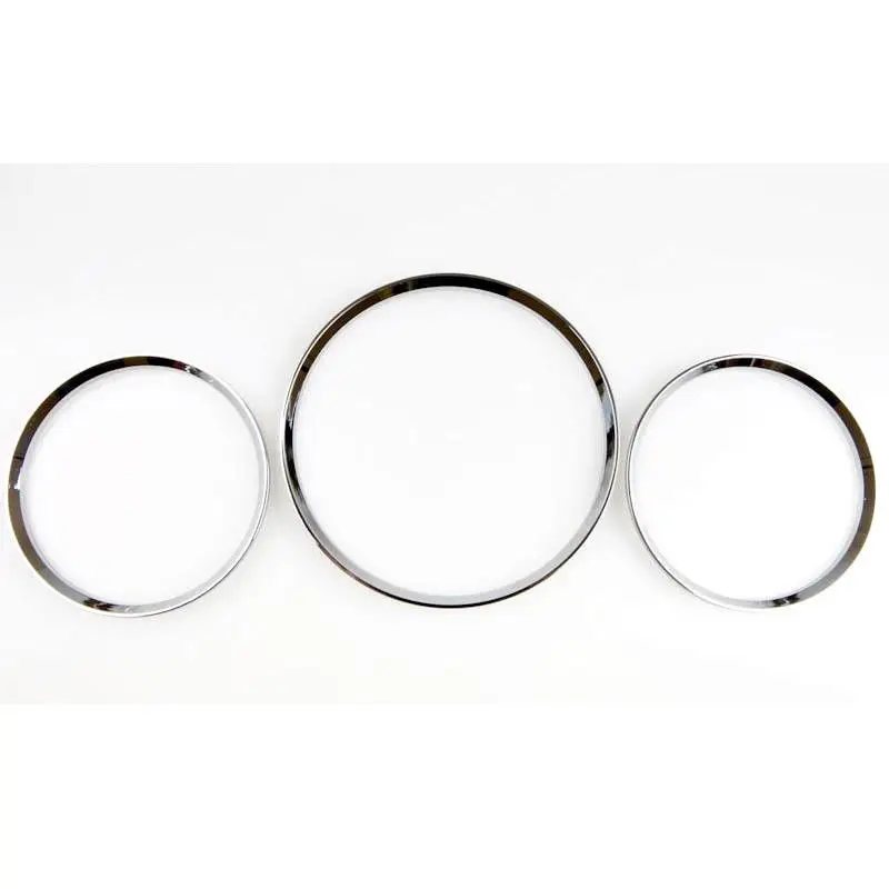 Chrome Gauge Dash Board Rings Bezel for Mercedes Benz W163 ML Class New | Автомобили и мотоциклы
