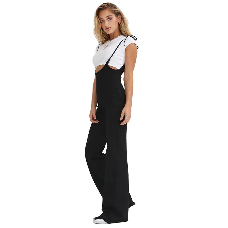 Pantalon femme bretelle Clearance