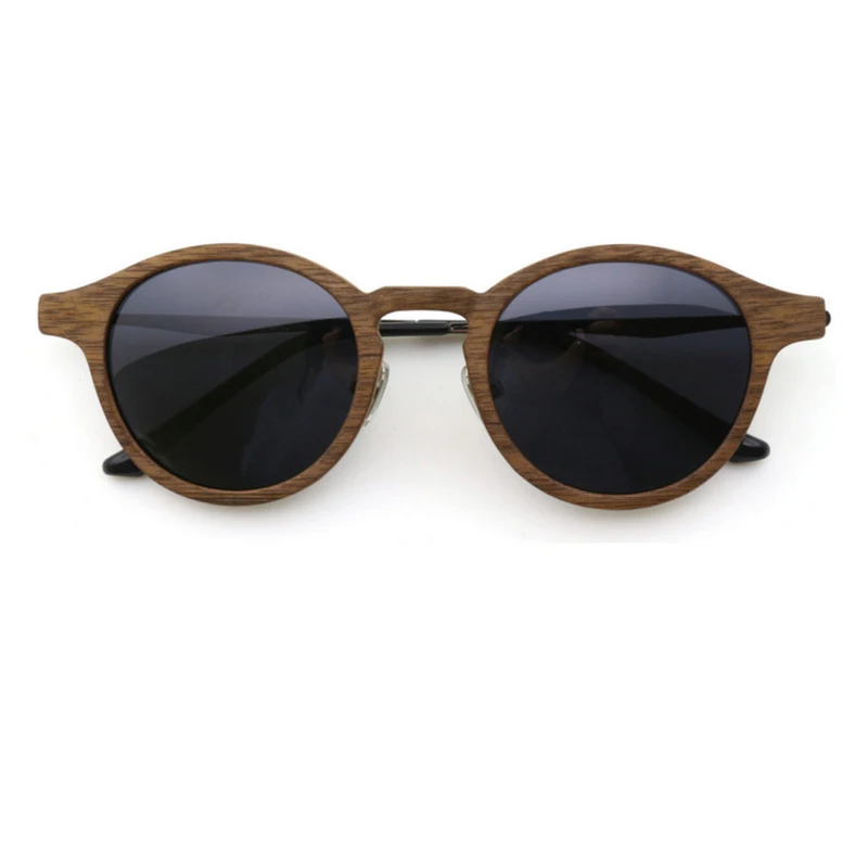 20 штук Деревянные солнцезащитные очки на заказ логотип многослойная деревянная рамка металлические ножки Модные солнцезащитные очки для мужчин и женщин Поляризованные линзы