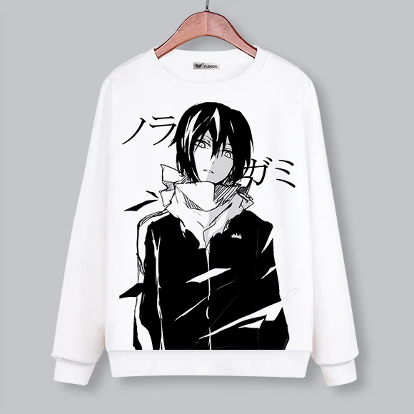 Толстовка унисекс с круглым вырезом аниме Noragami Yato Iki Hiyori Yukine Нора свитшоты куртка