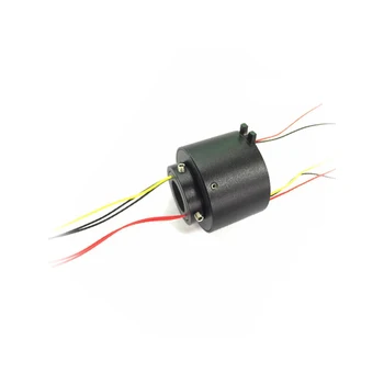 

Slip Ring High Speed Compact Through Hole Rotary Joint For Miniature Generator Motor Assembly