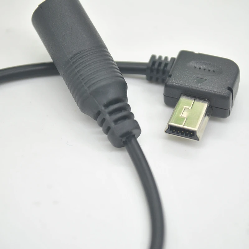Mini USB до 3,5 мм микрофон профессиональный микрофон Кабель-адаптер Шнур для Gopro HD Hero 1 2 3 3+ 4 аксессуары для камеры#0228