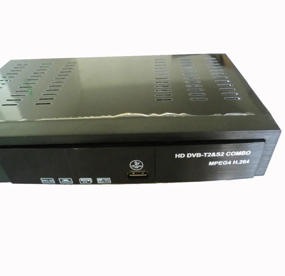 Receptor de tv Terrestre por Satélite Emissor de tv t2 + s2 4 para Rússia e Europa Digital Combo Box H.264 - Tablete Dvb hd 1080p - Image 3