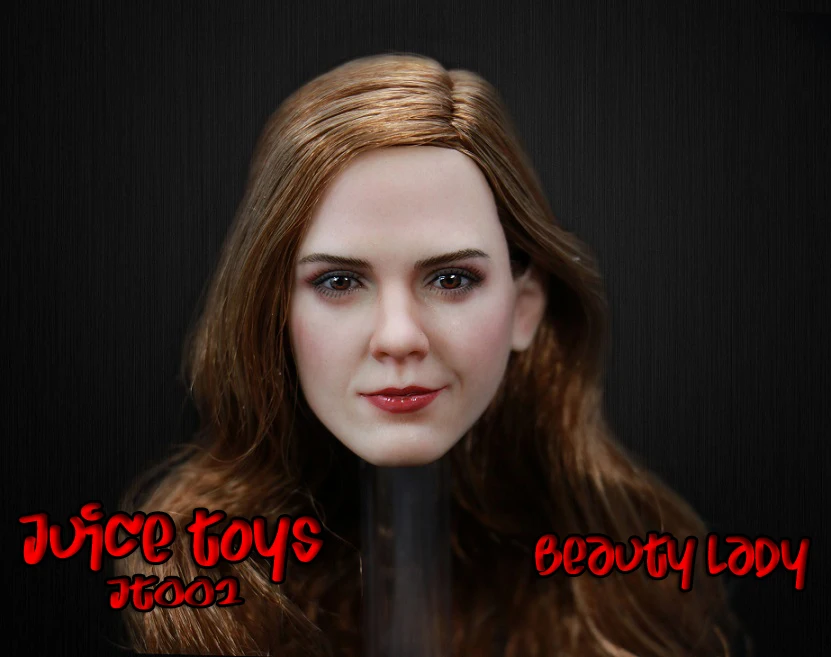 

Масштаб 1/6, красивая леди, Эмма Ватсон, голова для 12-дюймовой Phicen Jodoll, Verycool UD, кукла, экшн-фигурка, сделай сам