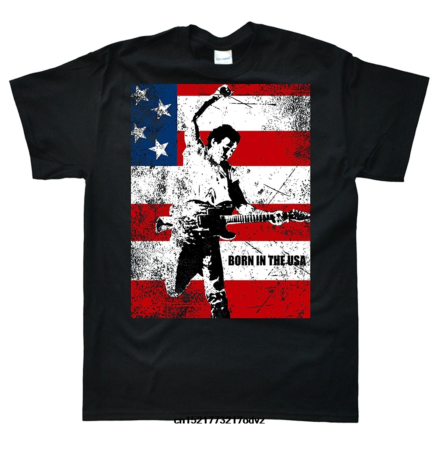 Men T shirt Fashion Summer Printed Springsteen Born In The USA fortnite funny t-shirt novelty tshirt women | Мужская одежда
