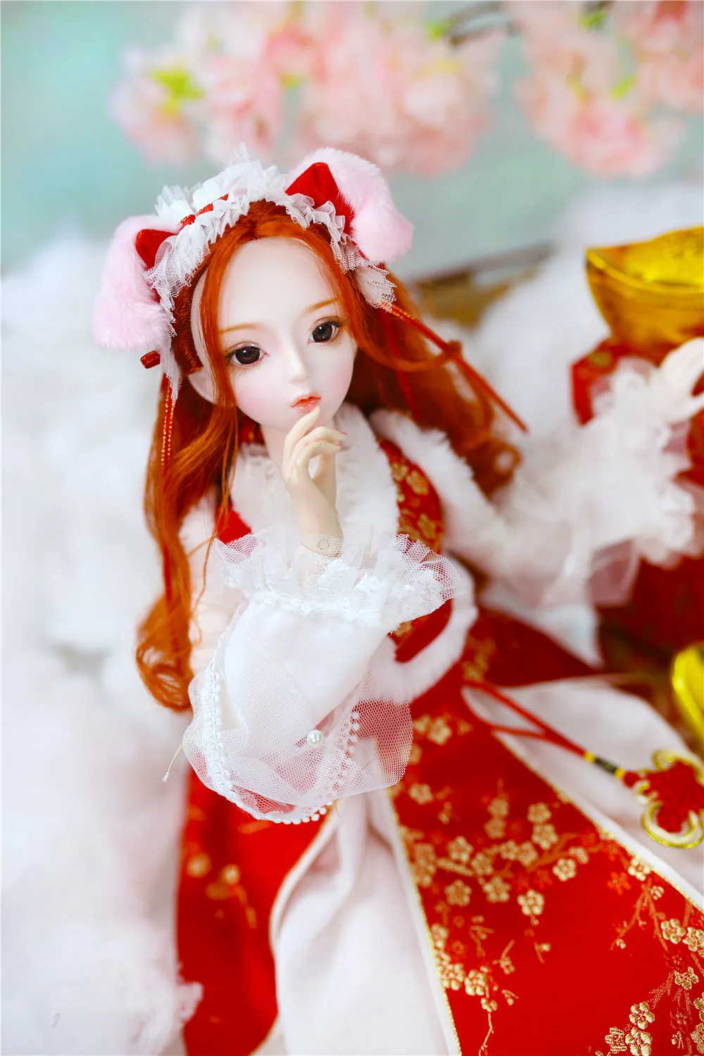 1/3 bjd куклы 62 см Совместное тела куклы белая кожа с волос одежда обувь, Китайский серии знак, AI YoSD MSD SD комплект игрушка подарок ребенку DC