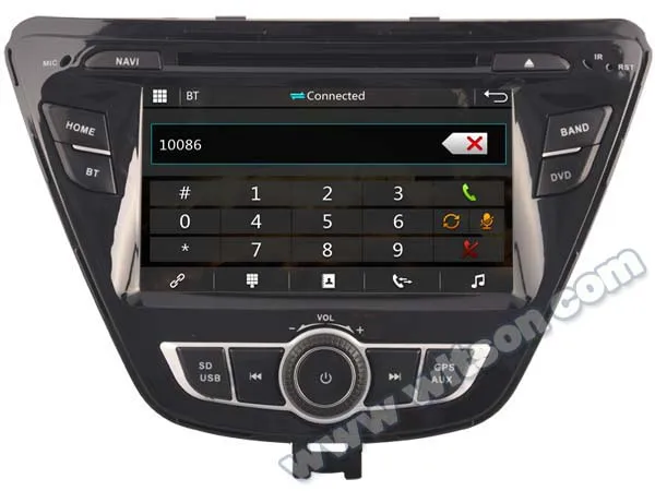 

7" Capacitive Touch Screen Special Car DVD for Hyundai Elantra 2014-2015 & Avante 2014-2015 with Front DVR Camera Support