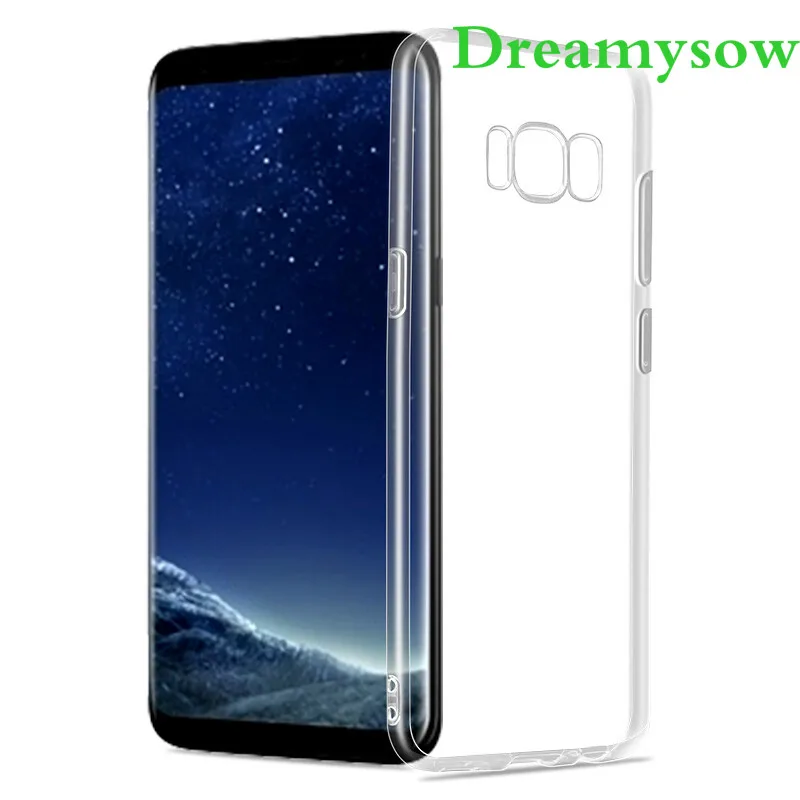 

For Samsung Galaxy S6 S7 edge S8 S9 Plus Note 8 9 C9 Pro A6 A8 2018 J2core Transparent TPU Soft Case For J8 2018 J7 2017 J730