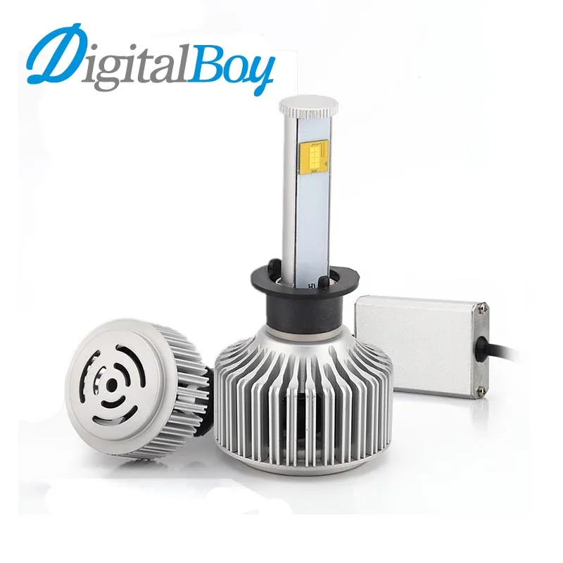 Digitalboy LED Headlight H1 80W 7200LM Super Bright 6000K White Light