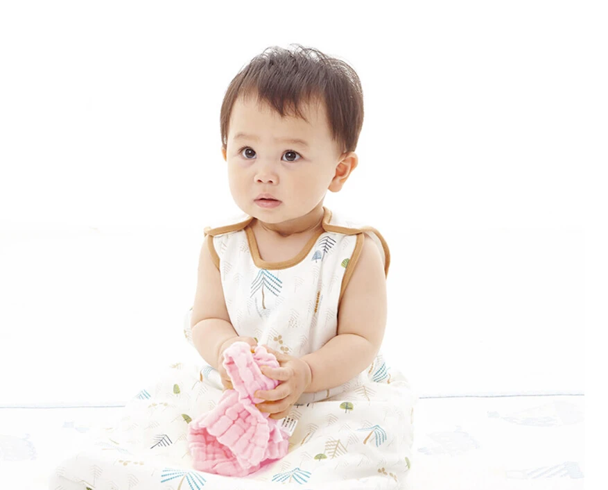 5PcsSet Xiaomi Mijia Bestkids Baby Cotton Gauze Baby Small Square Small Towel 100% Strong Water Absorption 3030CM Antibacteria