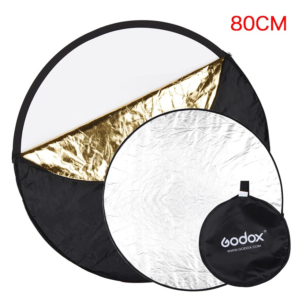 Godox 5 in 1 Portable Collapsible Round 80cm Camera Lighting Photo Disc