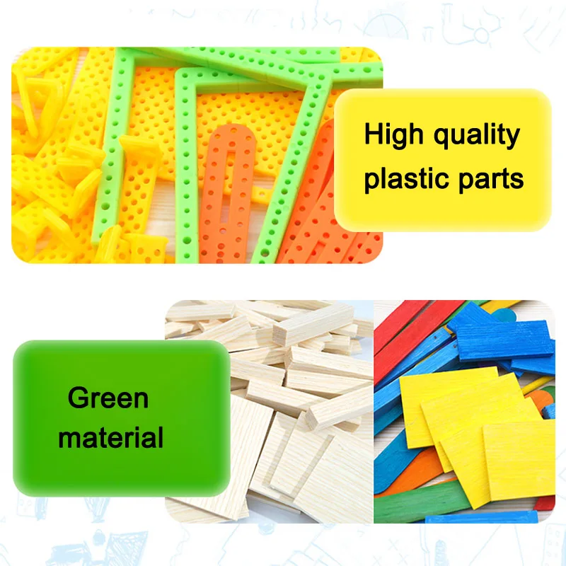 DIY Assemble Electric Lift Toys Kids Science Experiment Material Kits Toys Gifts YJS Dropship