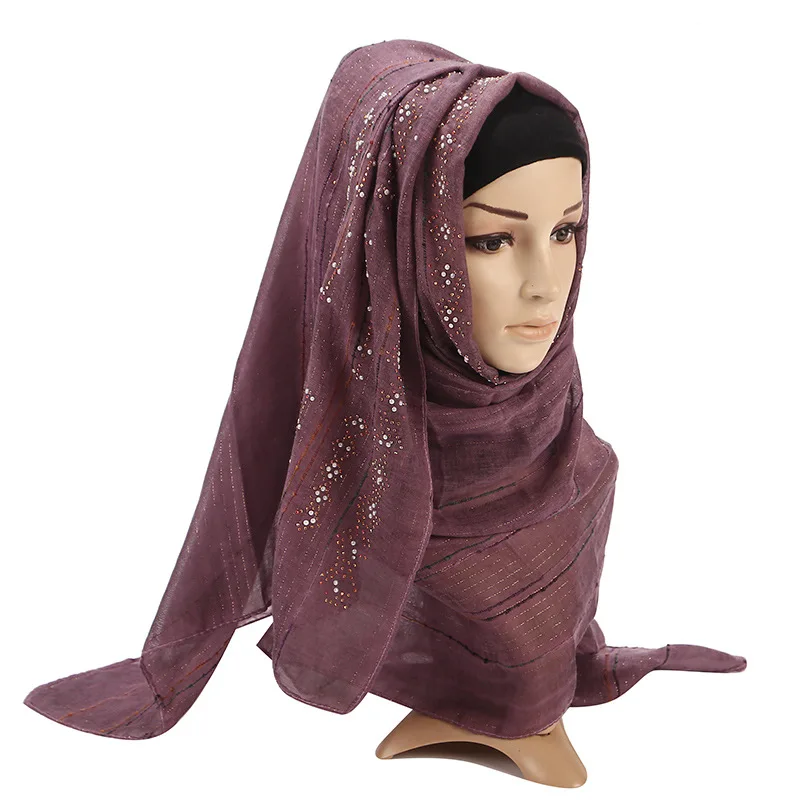 2019 Women Scarf Muslim Hijab Scarf Shawl ScarvesHead Wrap Muslim Head