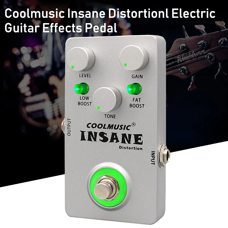 Coolmusic Insane Distortion гитарная педаль эффектов