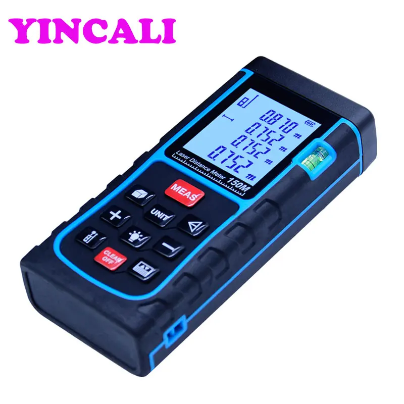 

High Precision Laser Distance Meter SW-E150 Digital Laser Rangefinder 150M measure Distance/Area/volume diastimeter Range Finder