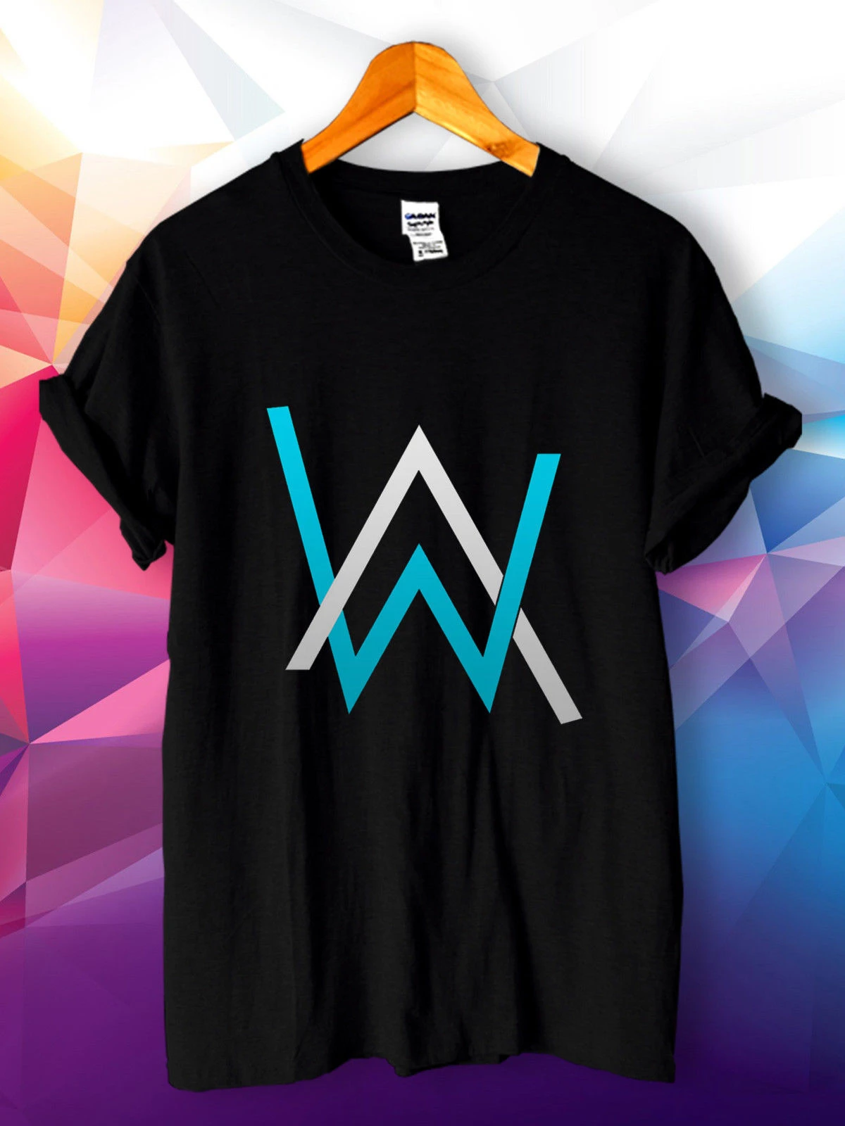 AW Alan Walker Logo DJ Walkzz música calle desgaste Casual camiseta S, M, L, XL, 2XL|Camisetas| - AliExpress