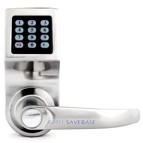 

SAVEBASE Digital IC Card Keyless Door Access Control Lock With IC Reader Right Handle