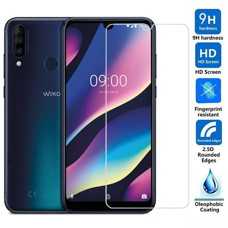 

2.5D Tempered Glass For Wiko View 3/View 3 Lite High Quality Protective Film Screen Protector for Wiko View 3 Pro