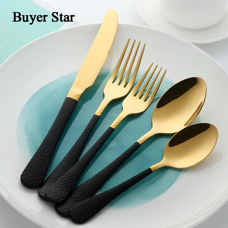 Набор столовых приборов из нержавеющей стали 18/10 20 шт.|cutlery set|stainless forks spoons knivesflatware