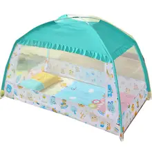 Детская кроватка москитная сетка мультяшная юрта защитная сетка детская кровать навес сетка москитная сетка детская кроватка палатка