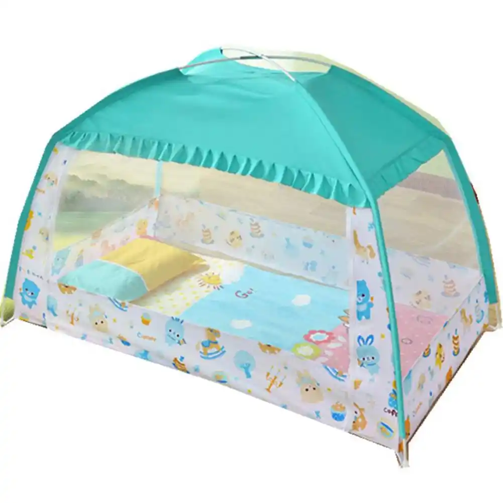 Baby Crib Mosquito Net Cartoon Yurt Safety Net Baby Bed Canopy