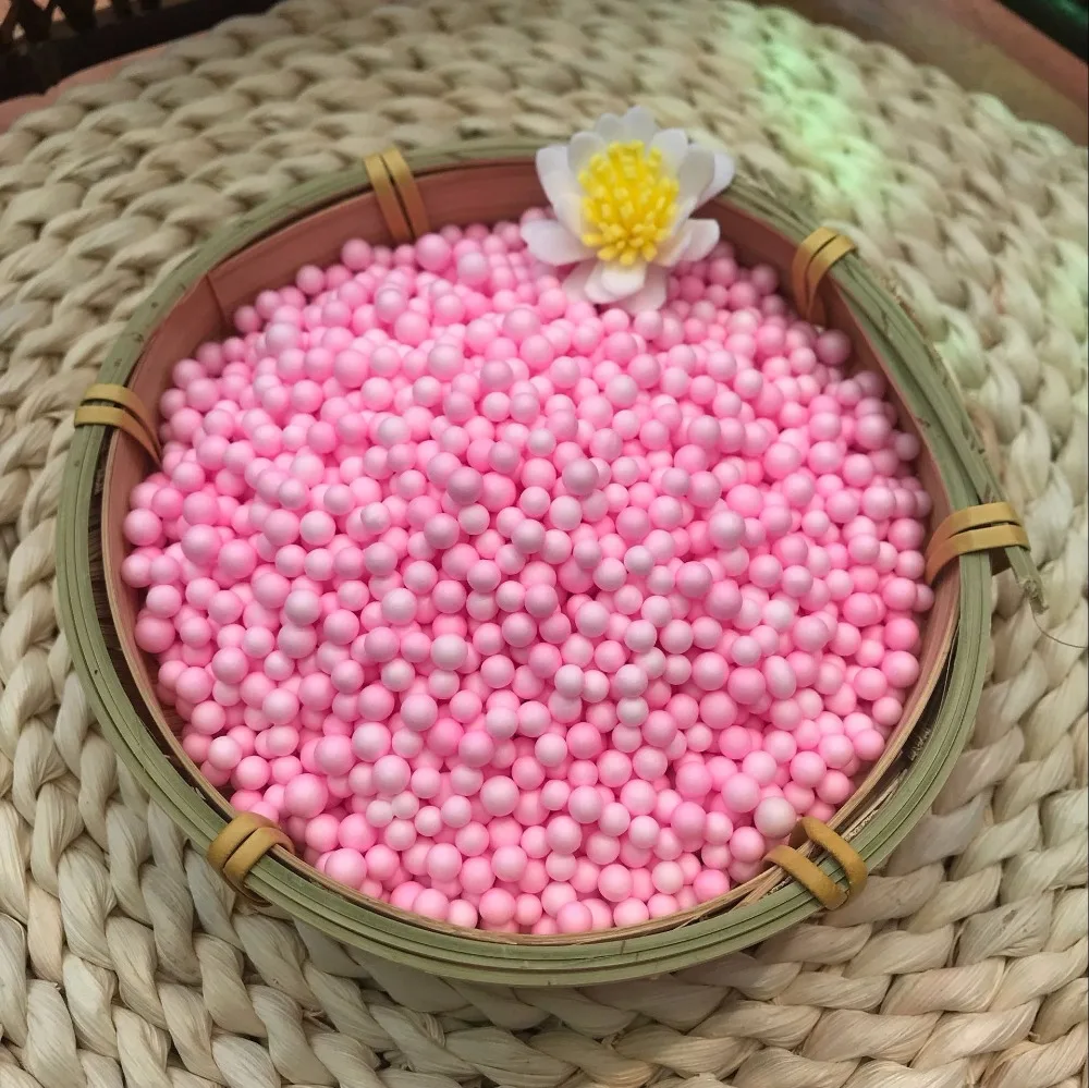 2-3.5mm 4-6mm Polystyrene Styrofoam Plastic Pastel Foam Mini Beads Ball DIY Slime Assorted Colors Decoration 10000pcs~16000pcs slime kit foam balls fluffy slime