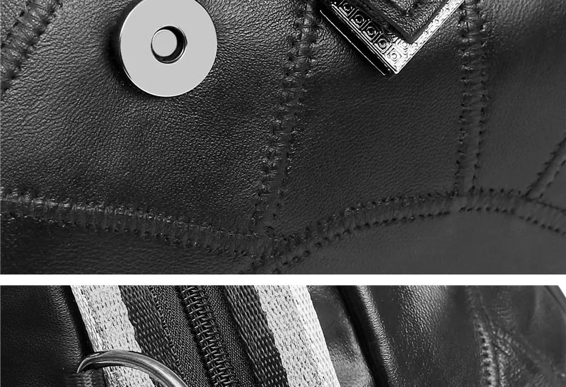 women genuine leather backpack sheepkin bag ladies small backpack_23