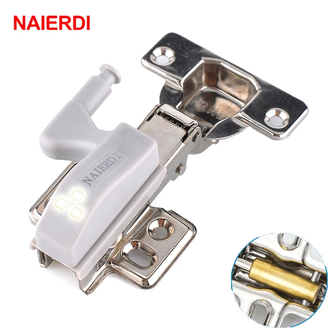 Naierdi bisagra hidráulica de acero inoxidable con cobre amortiguador