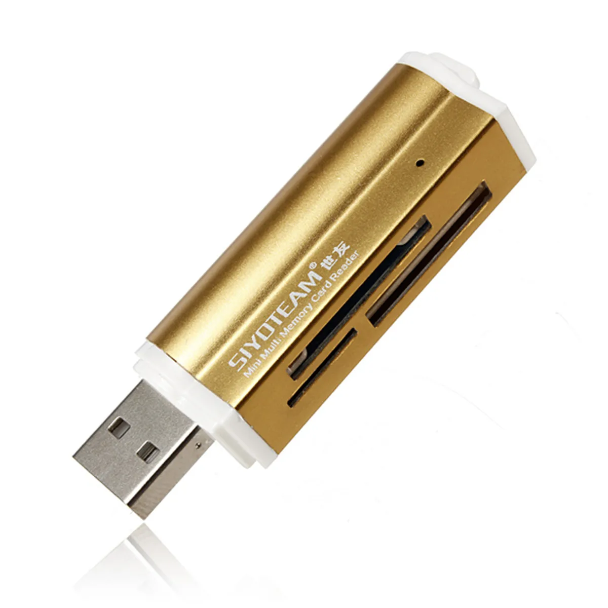 Новинка, все в 1, USB 2,0, устройство для чтения карт памяти, для TF, Micro SD, MMC, SDHC, M2, карта памяти, MS, Duo, RS-MMC+ розничная