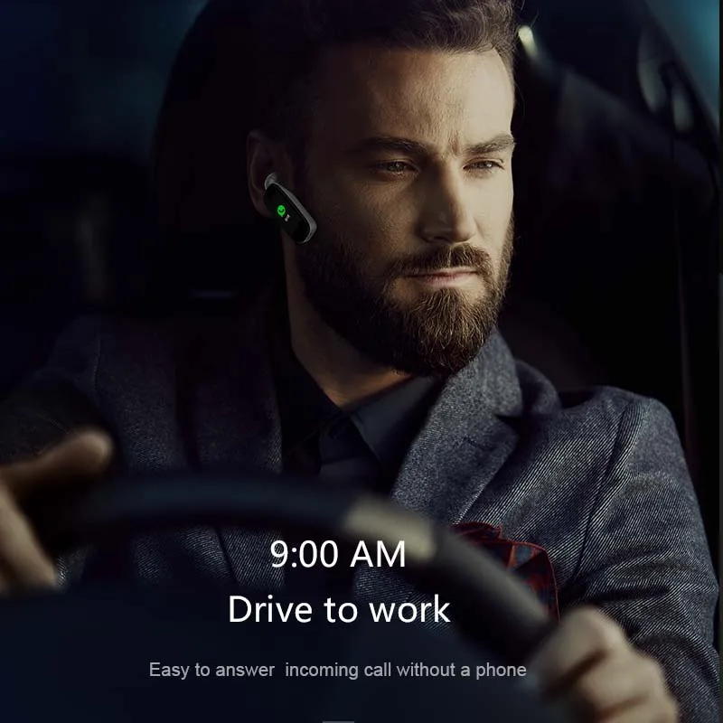 Новинка, bluetooth гарнитура, два в одном, умный шаговый мониторинг сна, частота сердечных сокращений, WeChat, считывание информации, IP67, водонепроницаемый