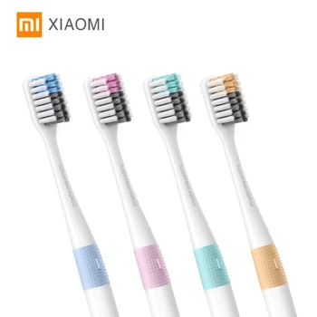 

Xiaomi DOCTOR-B Portable Toothbrush 4PCS/Set Mi Deep Clean Tooth Brush Waterproof Oral Hygiene Soft Tooth Brush For Adult Travel