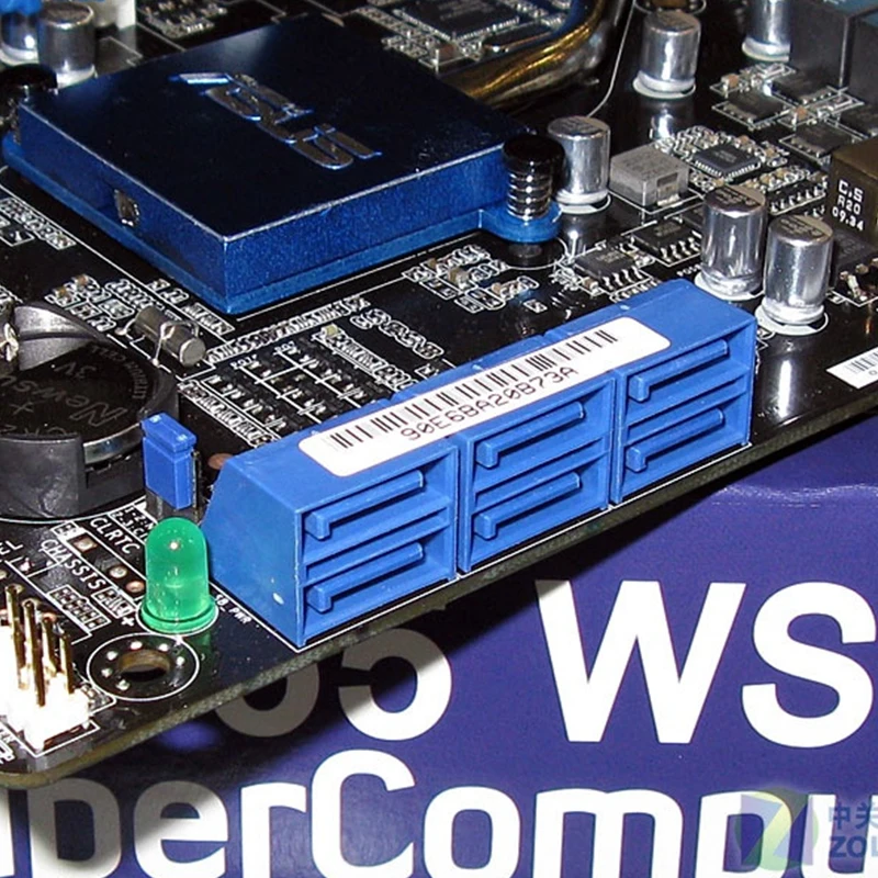 Материнская плата ASUS P7P55 WS для компьютера материнская LGA 1156 DDR3 16 ГБ настольного Intel