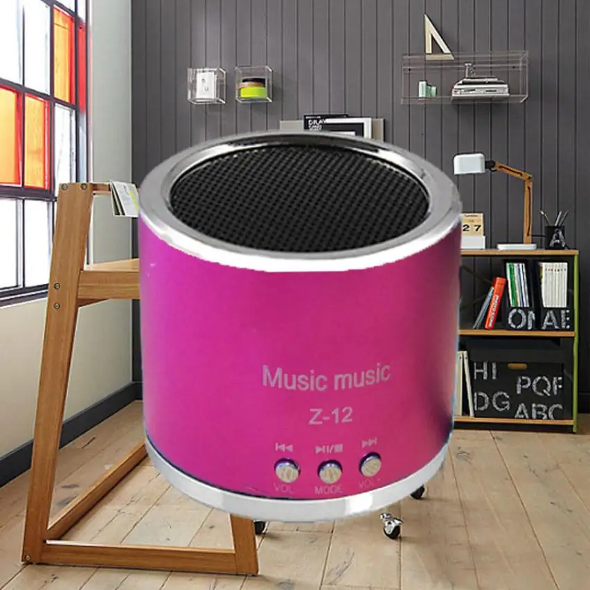 Mini Speaker Wireless Portable Mini Speaker FM Radio USB Micro SD TF Card MP3 Player Portable Speakers For Phone#S