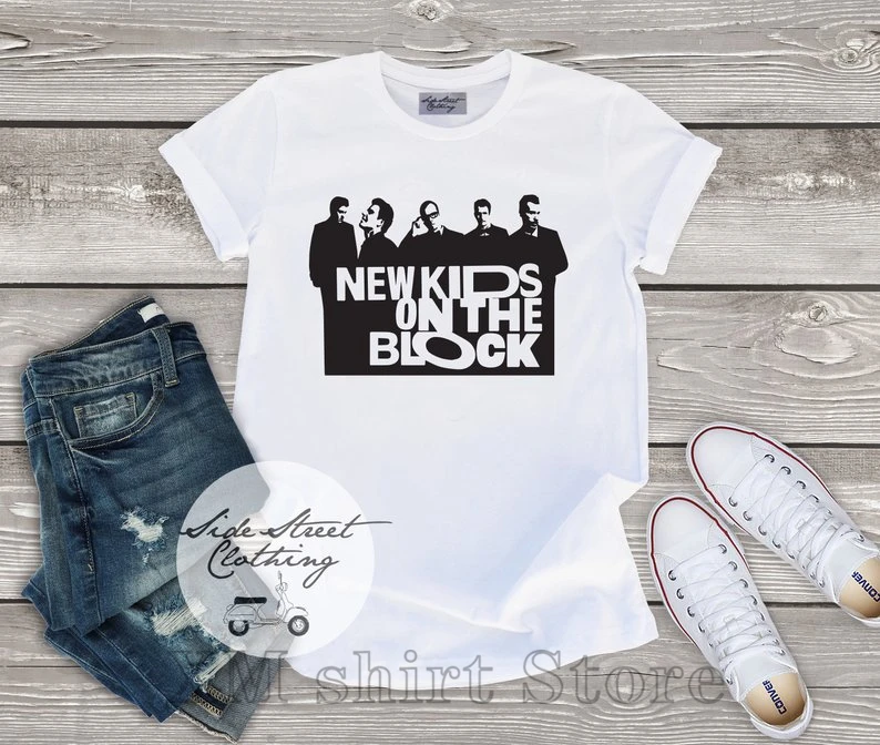 

New Kids on the Block T shirt baby toddler youth women men 90s pop band rock boy band mommy and me family tee shirts gift