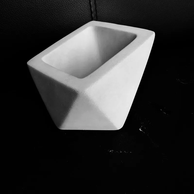 Irregular flower pot mold for Cement Handmade Ceramic Clay Silicone Molds for Concrete flowerpot vase making