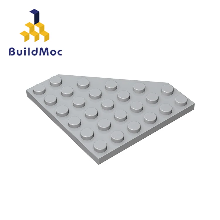 BuildMOC совместимые Собирает Частицы 6106 6x6 для строительных блоков части DIY логотип