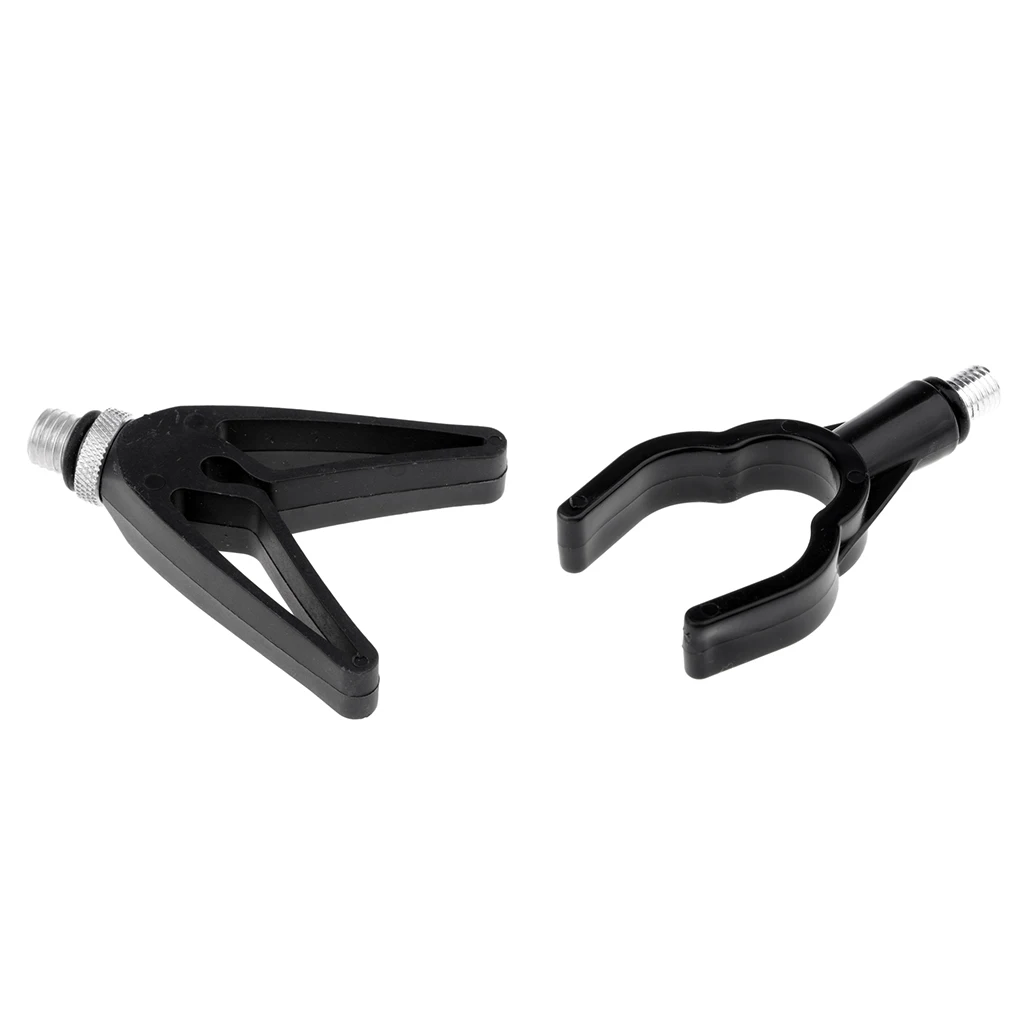 2pcs Fishing Tackle Rod Pod Butt Rest Coloured inserts for Bite Alarms Bank Sticks