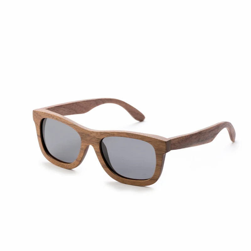 

Handmade Black walnut wood frame sunglasses for women men Polarized vintage Bamboo wooden sun glasses Beach Anti-UV eyeglasses