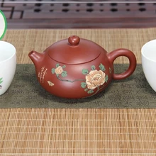 Классический настоящий исинский китайский чайник для набора Кунг Фу Ча Маленький чайник СиШи 170 мл