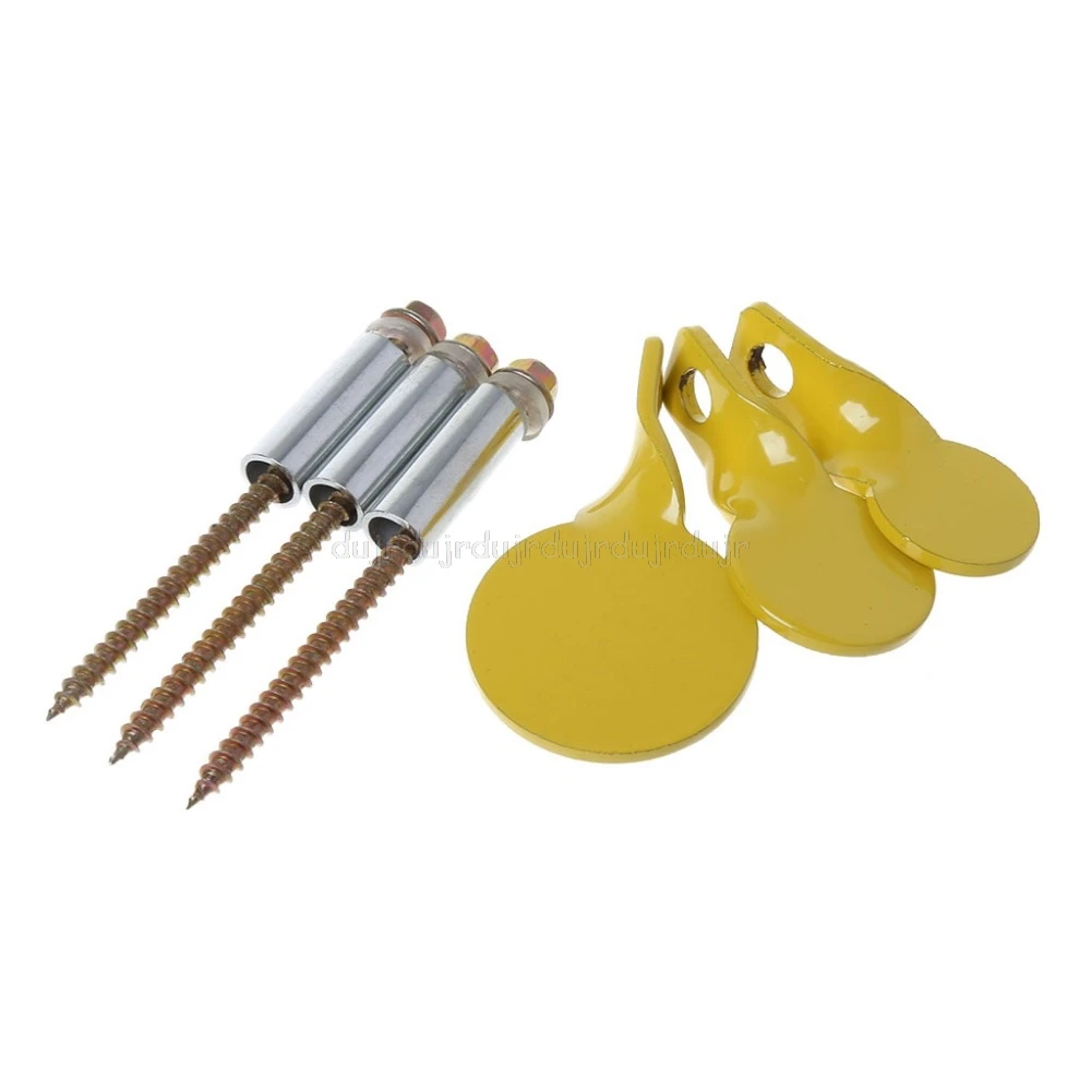 

3 Pcs/Set Shooting Target Rotating Hanging Outdoor Indoor Practice Tactical Hunting Shot With Screw 2.5/3/4cm N21 dropship