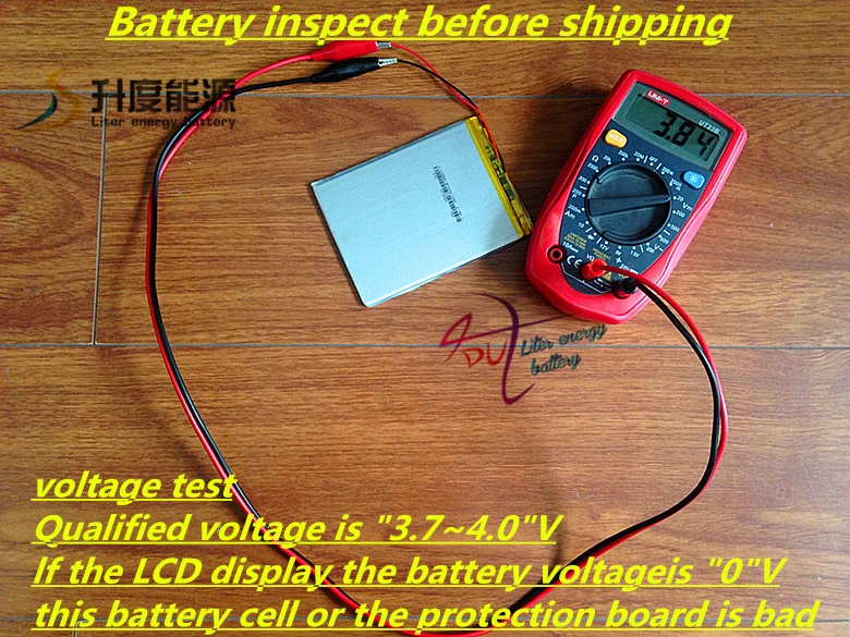 Прямая с фабрики 1265123 3,7 V 12000 mAh Большая емкость чистая литиевая кобальтовая кислота, литий-полимерная батарея