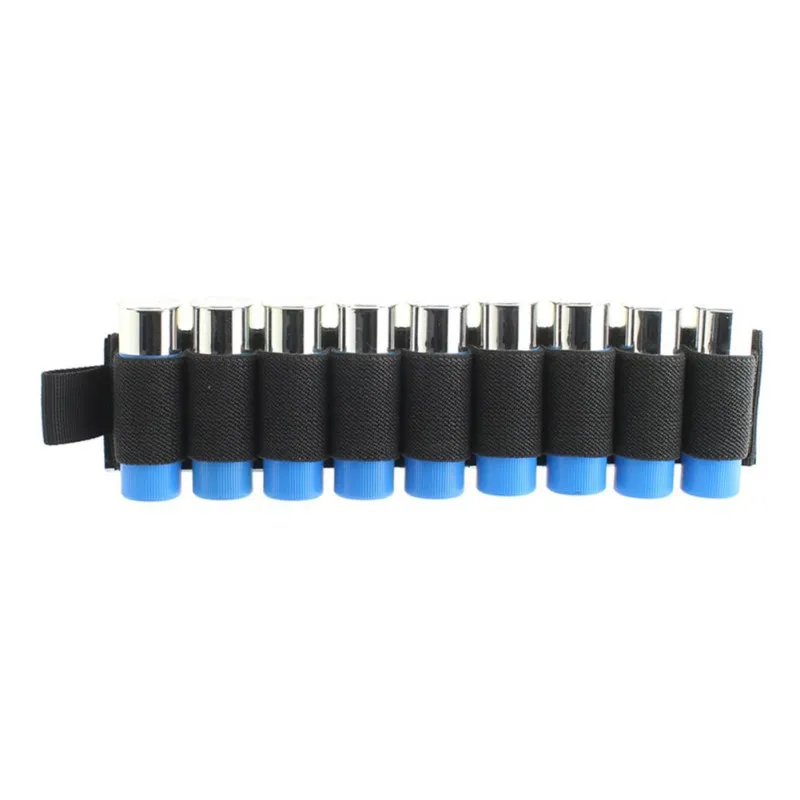 

Tactical Hook Loop 6 Rounds Shell Holder Shotshell Insert Card Strip with Adhesive Back for 12 Gauge