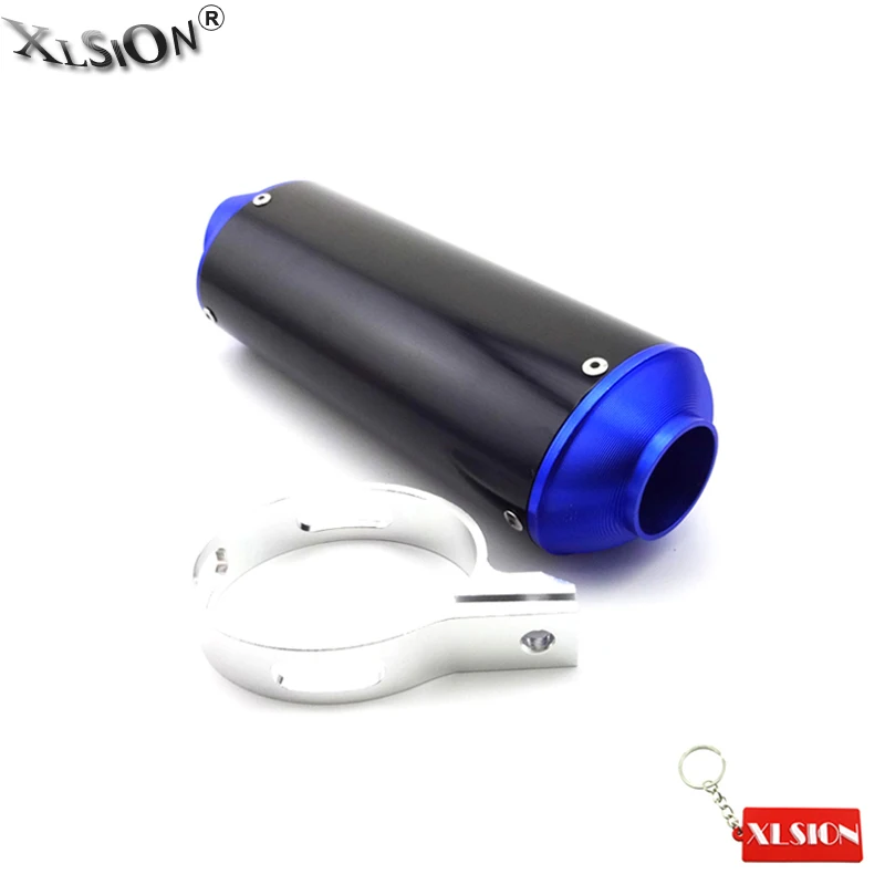 Выхлопной глушитель XLSION 38 мм CNC с зажимом для 50c-125cc 140cc 150cc 160cc SSR YCF Thumpstar Atomik