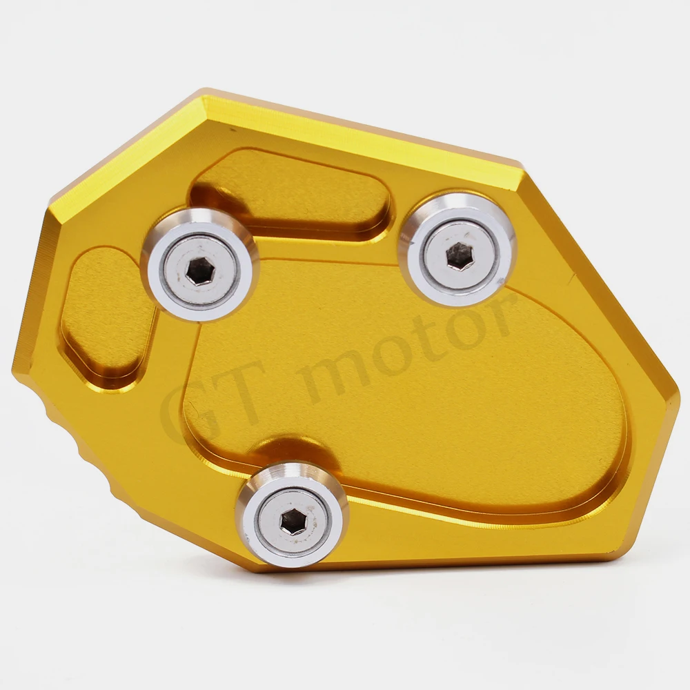 GT мотор CNC алюминиевая мотоциклетная боковая подставка для увеличения пластины