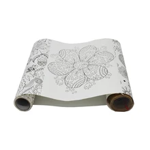1 pcs Scroll Doodle Kids Creativity school tools artist supplies drawing tablet kraft stencils for painting